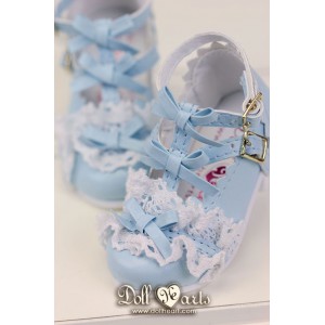 LS001423  Blue Lolita Shoes
