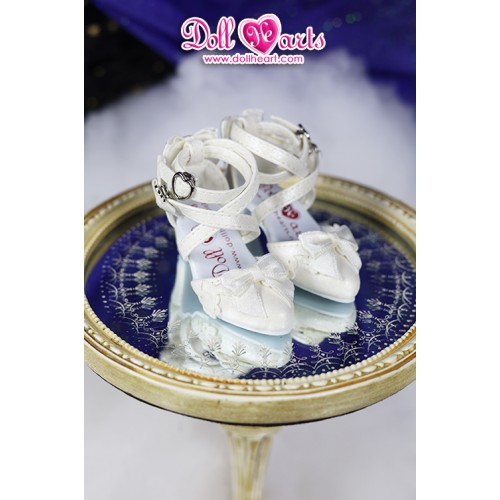 LS001454  White Lolita shoes