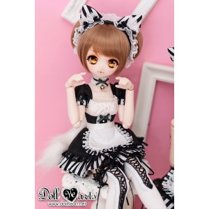 WD000047 Black & White Cat Maid [MDD]